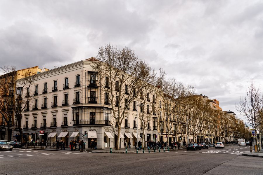 foto del barrio de Salamanca de Madrid